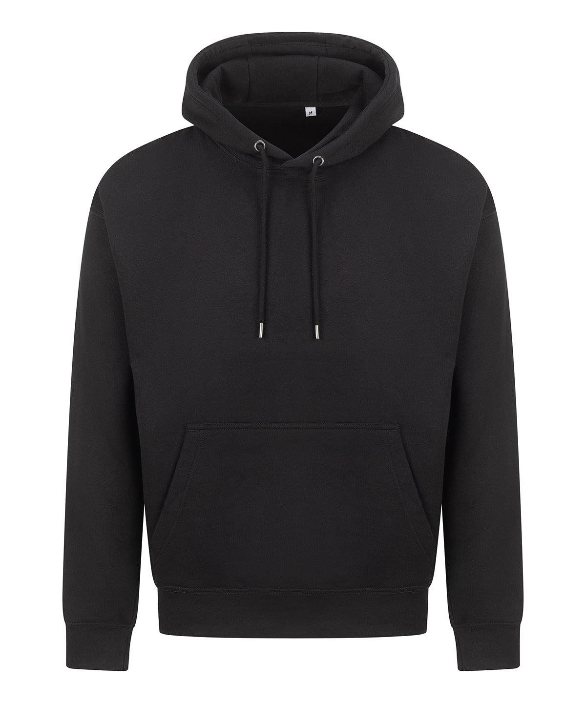 AWDis Just Hoods College hoodie 2.0 in Deep Black, front view