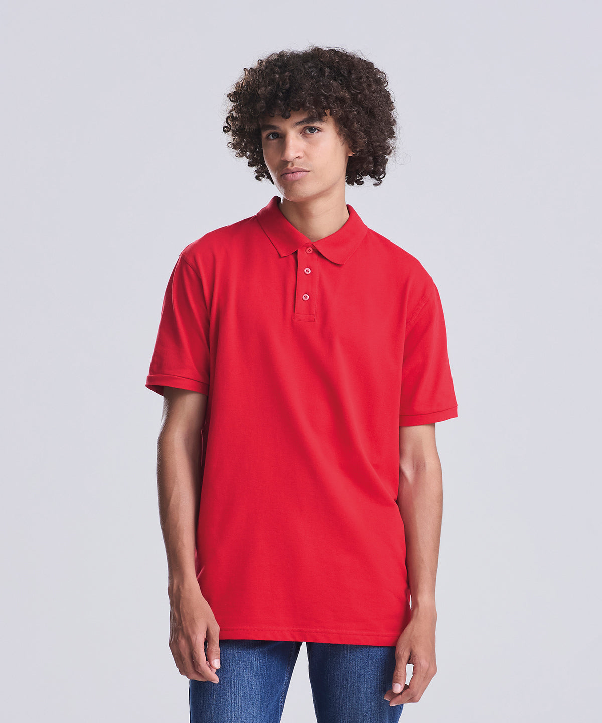 AWDis Just Polo's The 100 polo, lifestyle photo