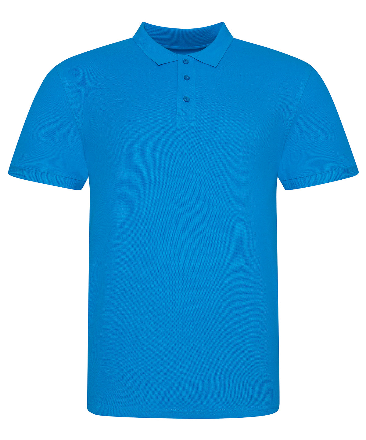 AWDis Just Polo's The 100 polo in Sapphire Blue, front view