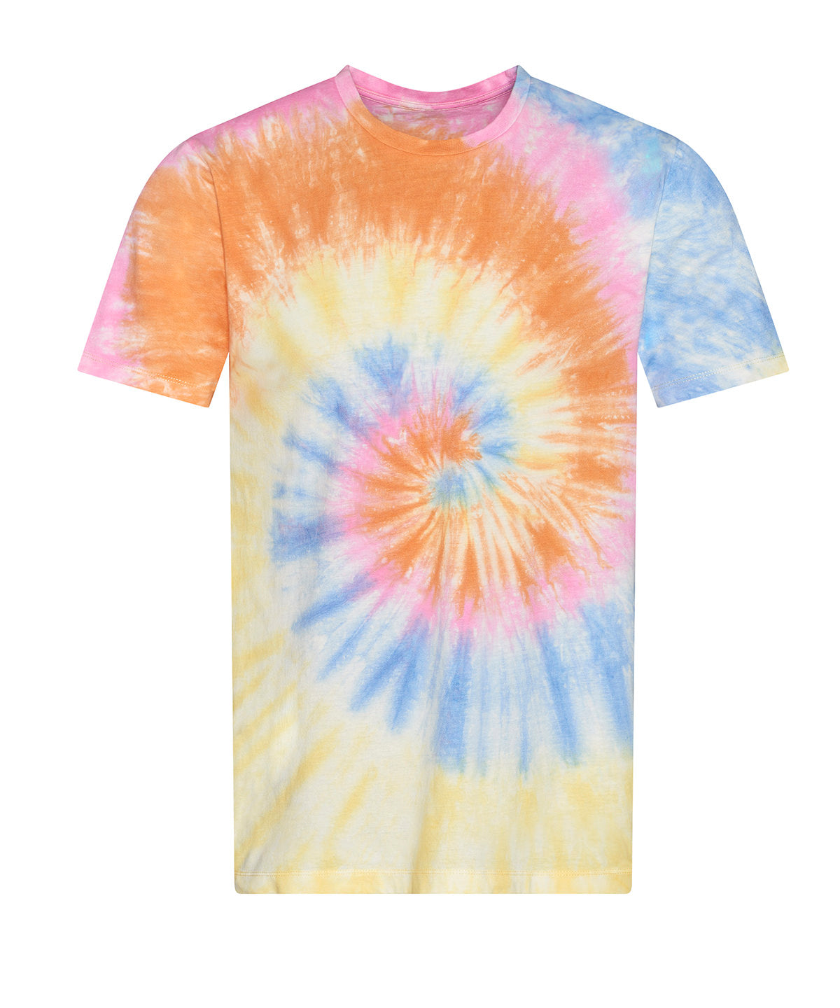 AWDis Just T's Tie-dye T in Tie-dye Swirl, front view