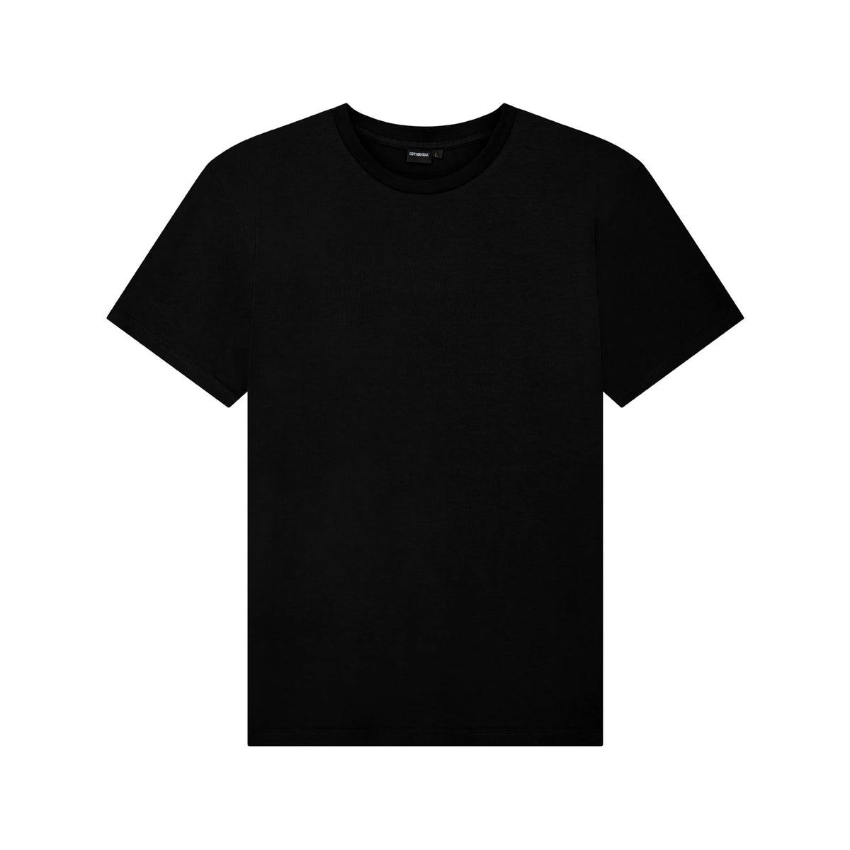 Cotton Ridge CR09 T-Shirt in Jet-Black