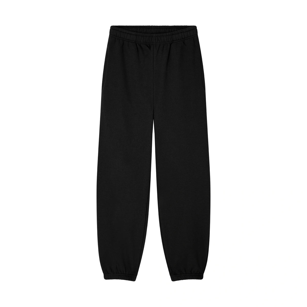 Cotton Ridge CR05K Astra Childrens Joggers in Jet Black, front view