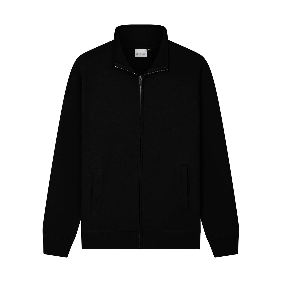Cotton Ridge CR08 Juno Adults Jacket in Jet Black, front view