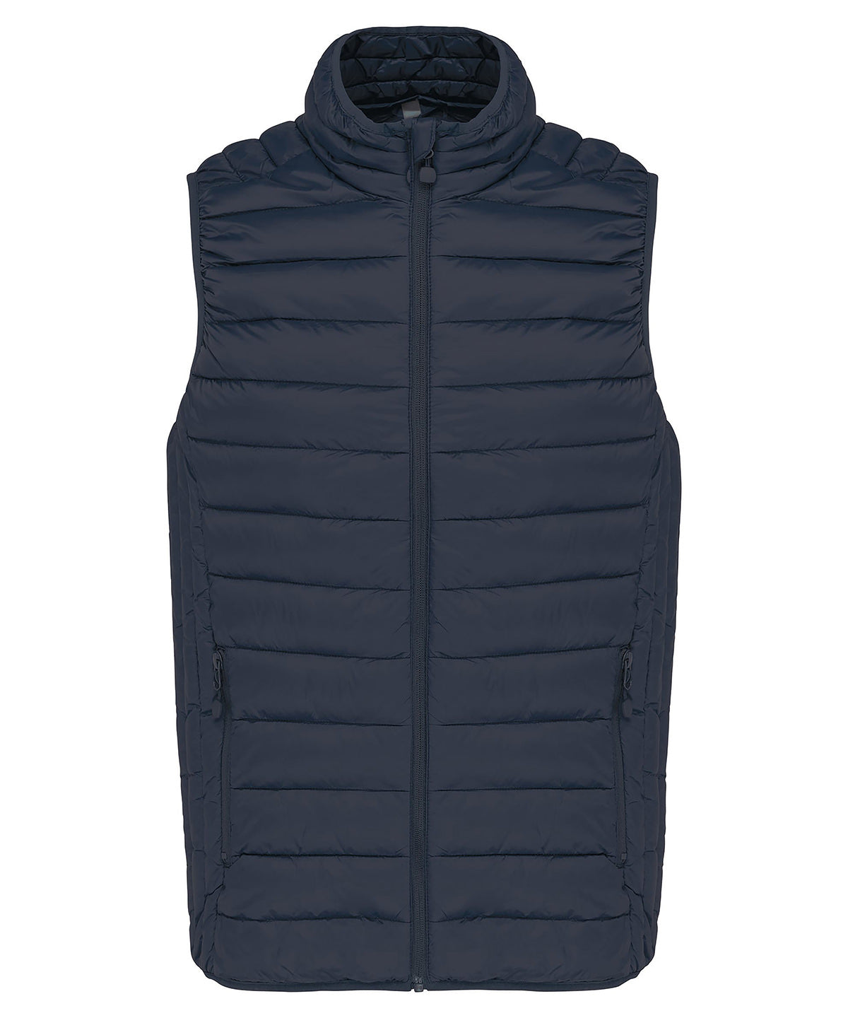 Kariban Lightweight padded bodywarmer in Navy, front view