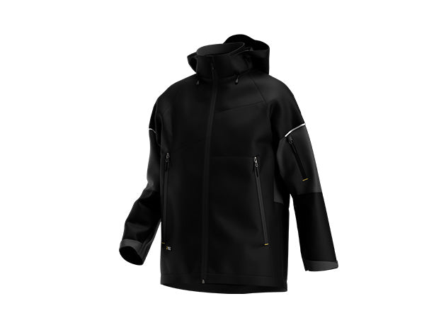 Safety Jogger Kasai Rain Jkt M - Black/Dark Grey