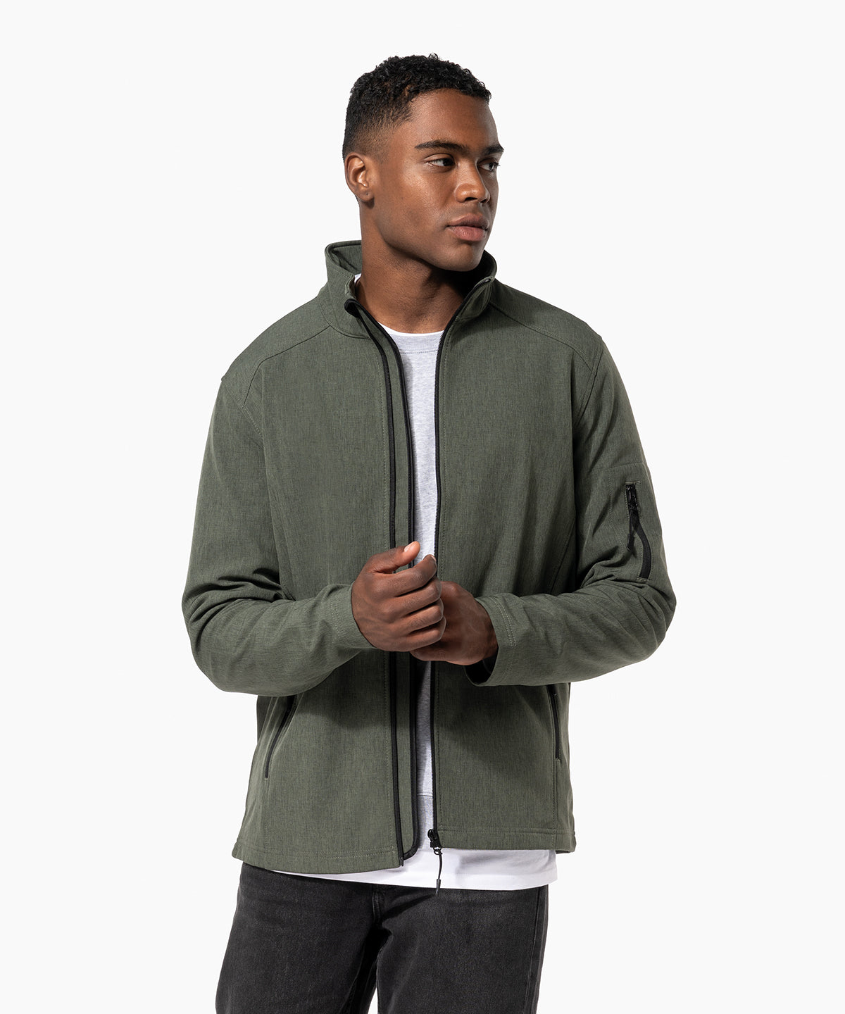 Kariban Softshell jacket, lifestyle photo