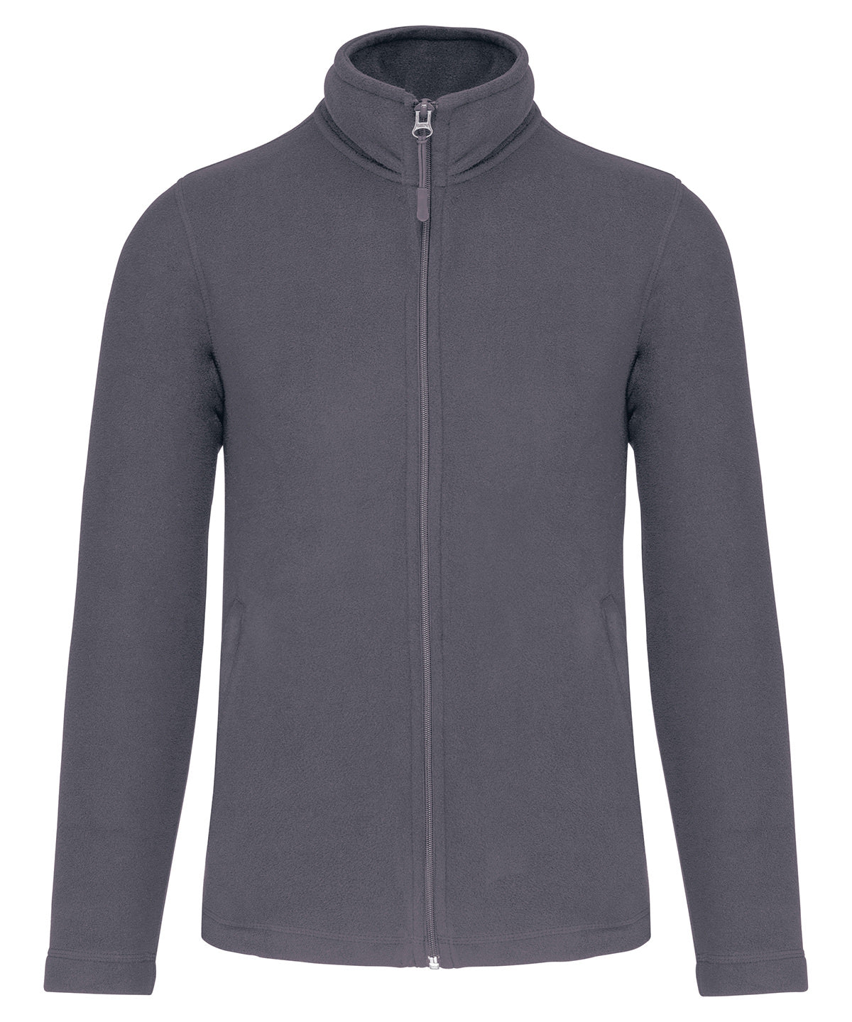 Kariban Zip-through microfleece jacket, lifestyle photo