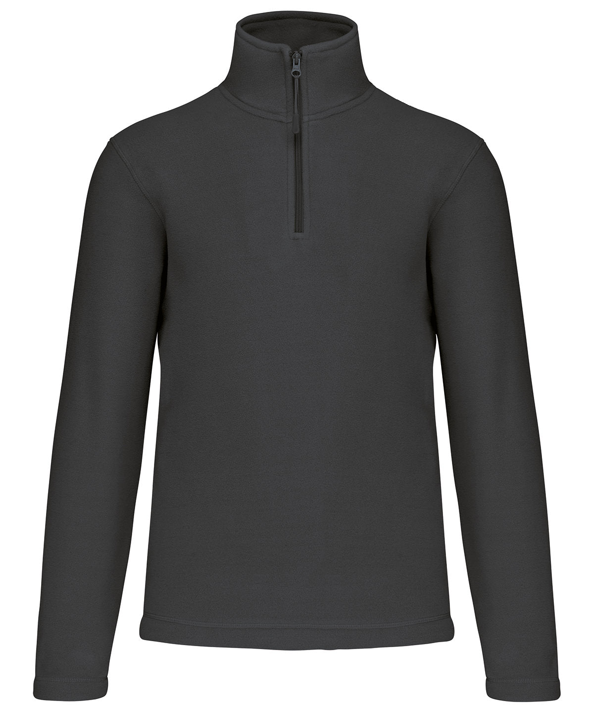 Kariban Enzo zip neck microfleece jacket, lifestyle photo