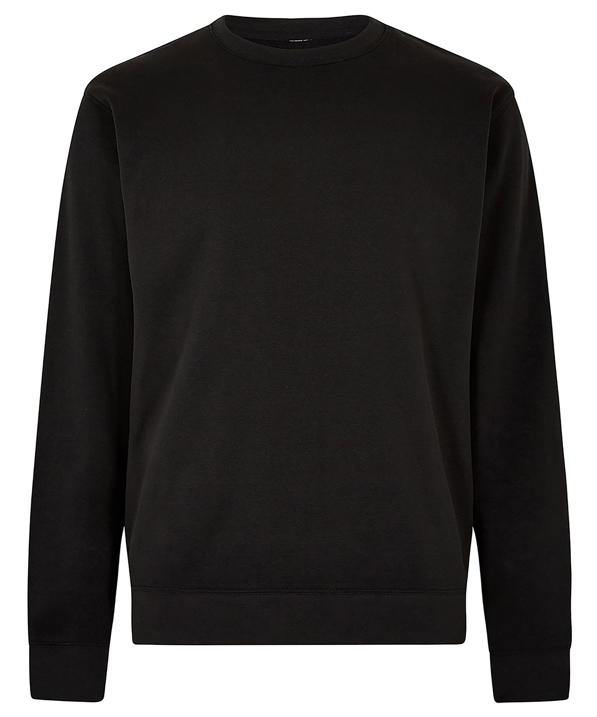 Kustom Kit Regular fit sweatshirt in Black, front view