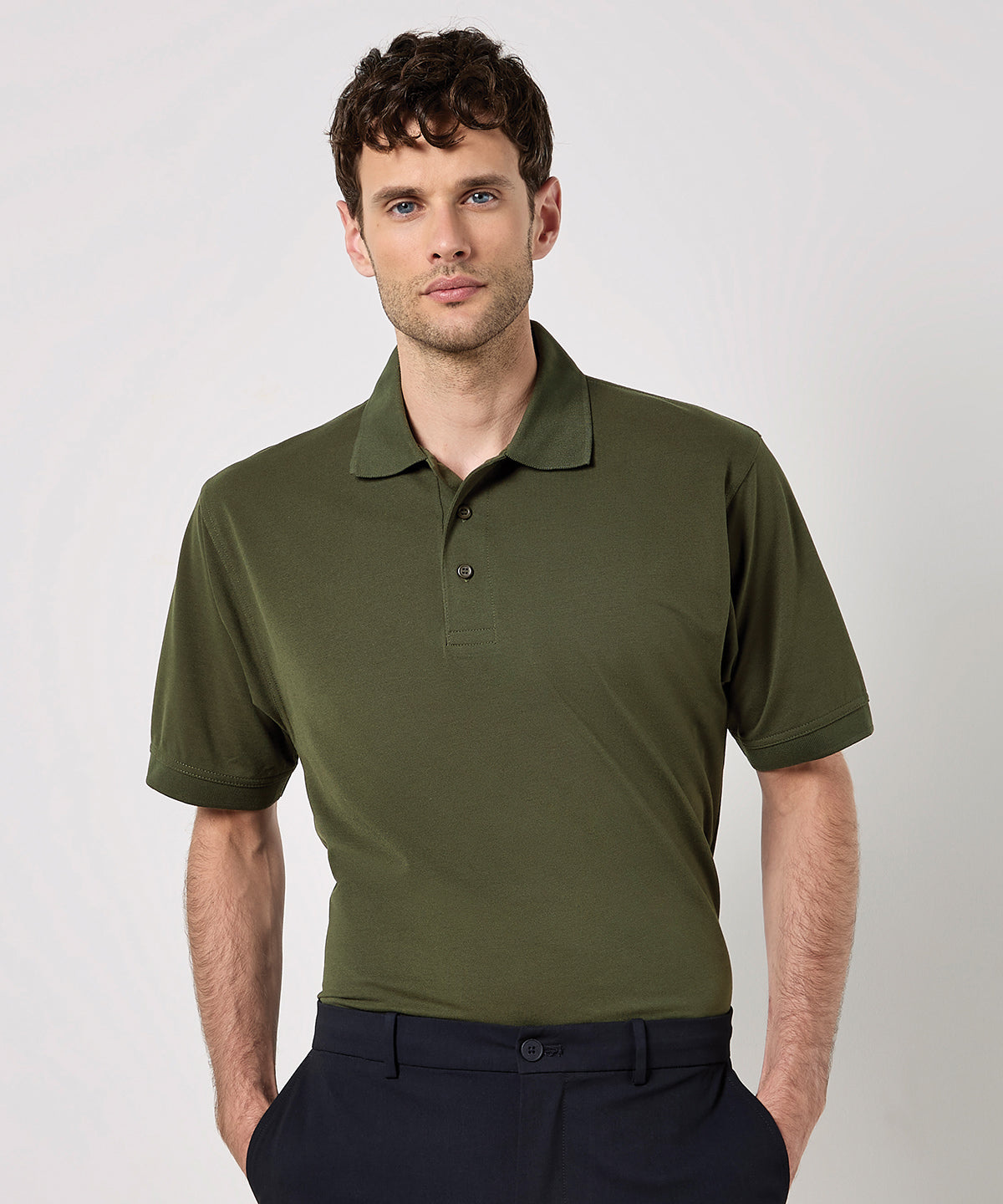 Kustom Kit Klassic polo with Superwash 60°C (classic fit), lifestyle photo