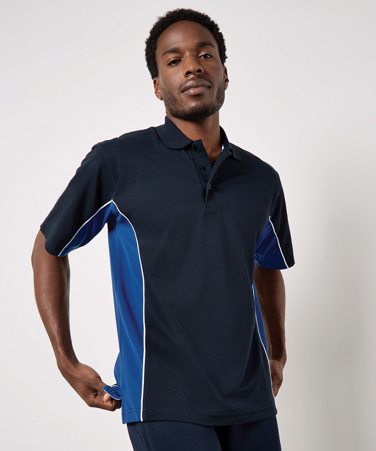 Kustom Kit Track polo (classic fit), lifestyle photo