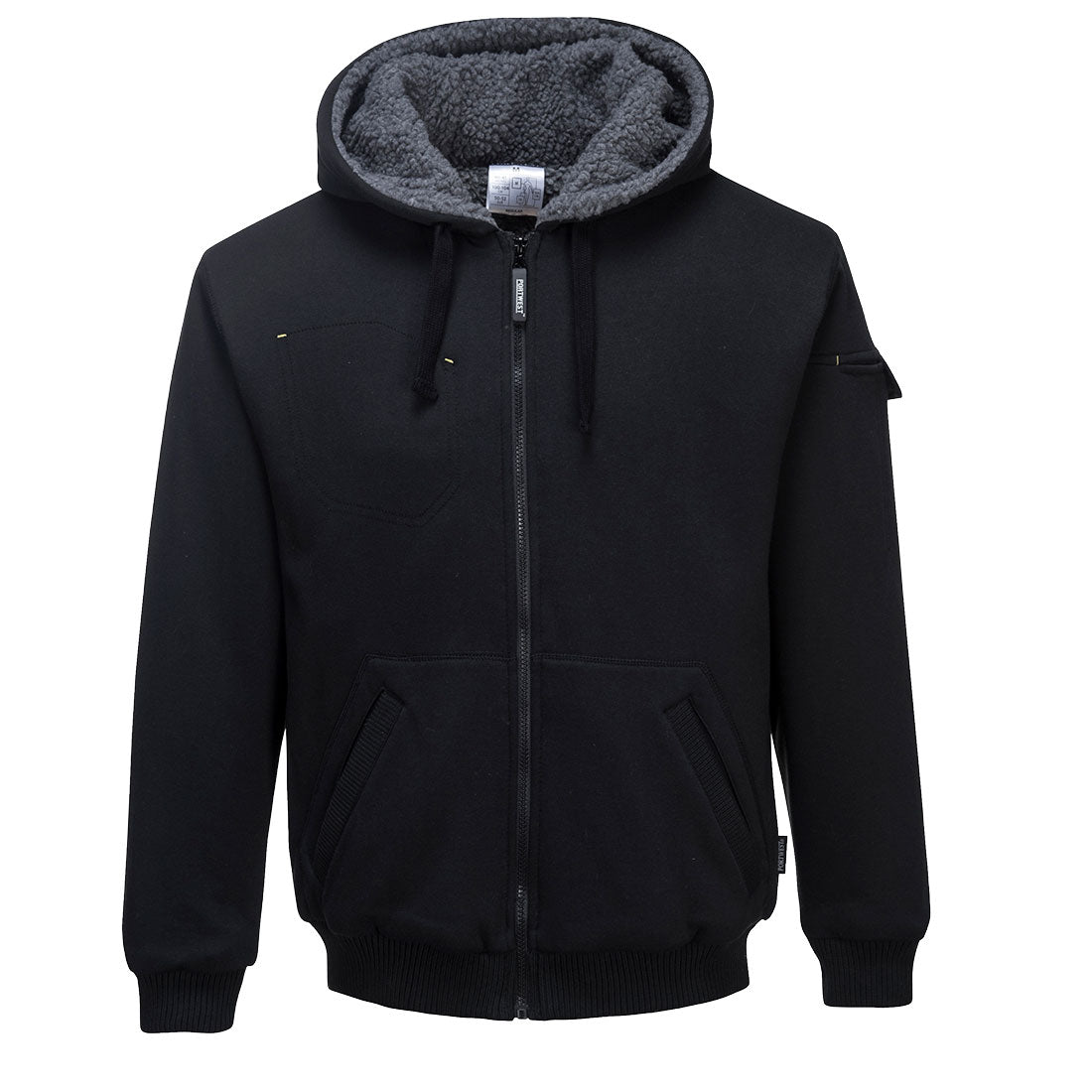 Portwest Pewter Jacket in Black, main product image