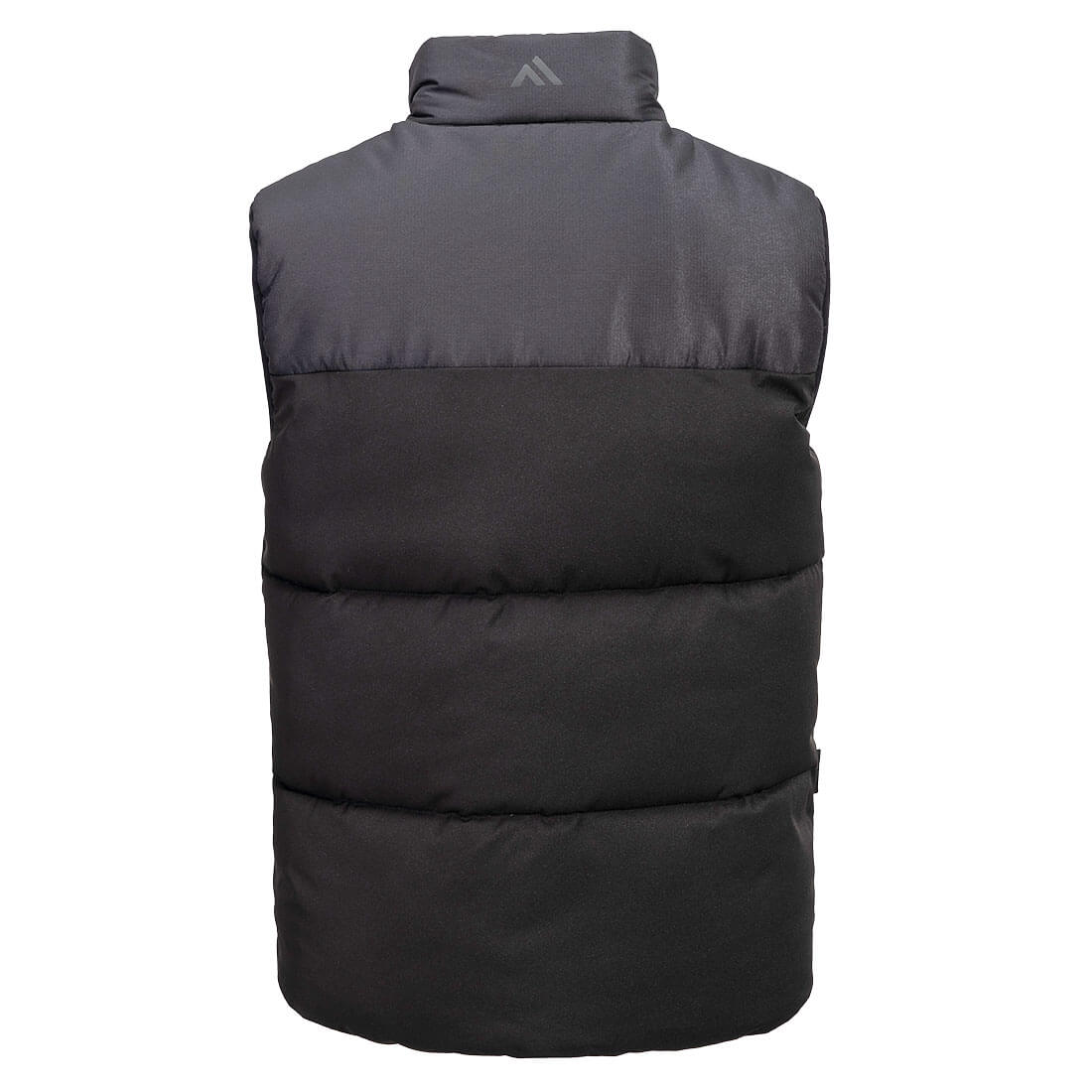 Portwest KX305 KX3 Sport Downlike Baffle Gilet in Black, back view