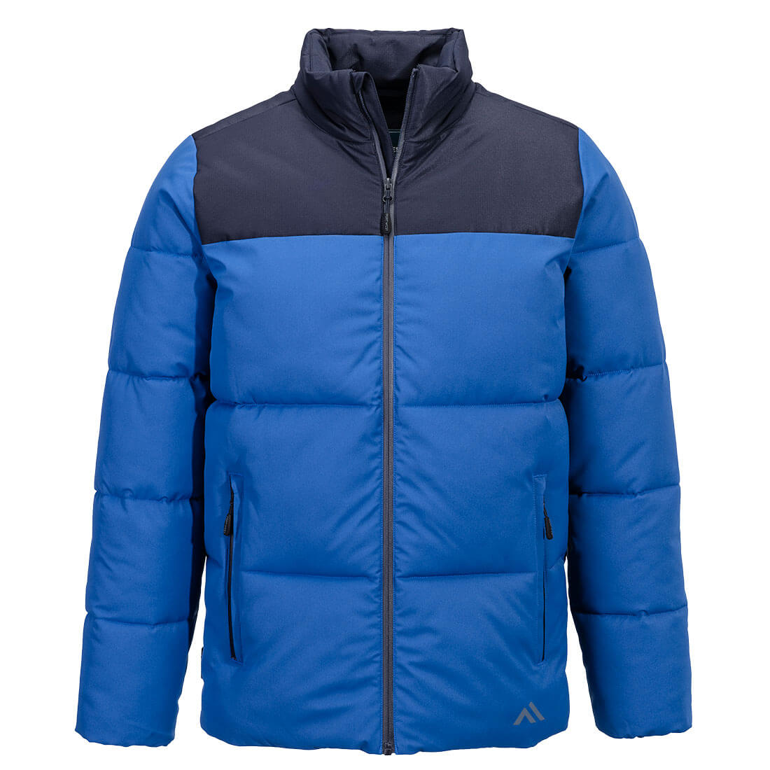 Portwest KX3 Sport Downlike Baffle Jacket in Quartz/Dark Navy, image 2