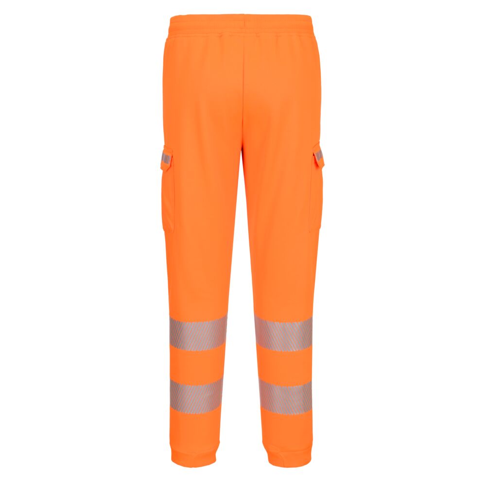 Portwest KX348 Hi-Vis Sports Combat Joggers in Orange, back view
