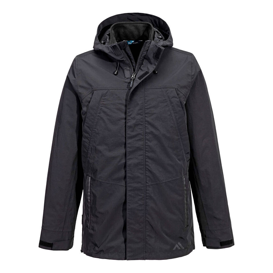 Portwest KX3 Sport 3-in-1 Jacket in Black, main product image