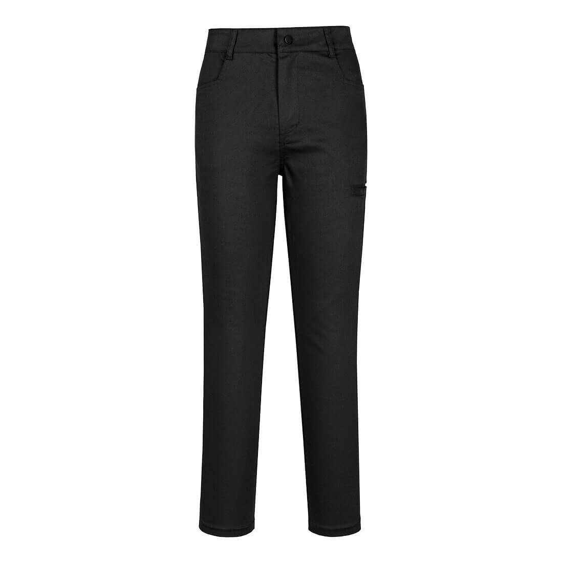 Portwest KX3 Women’s Flexi Work Trousers in Black, main product image
