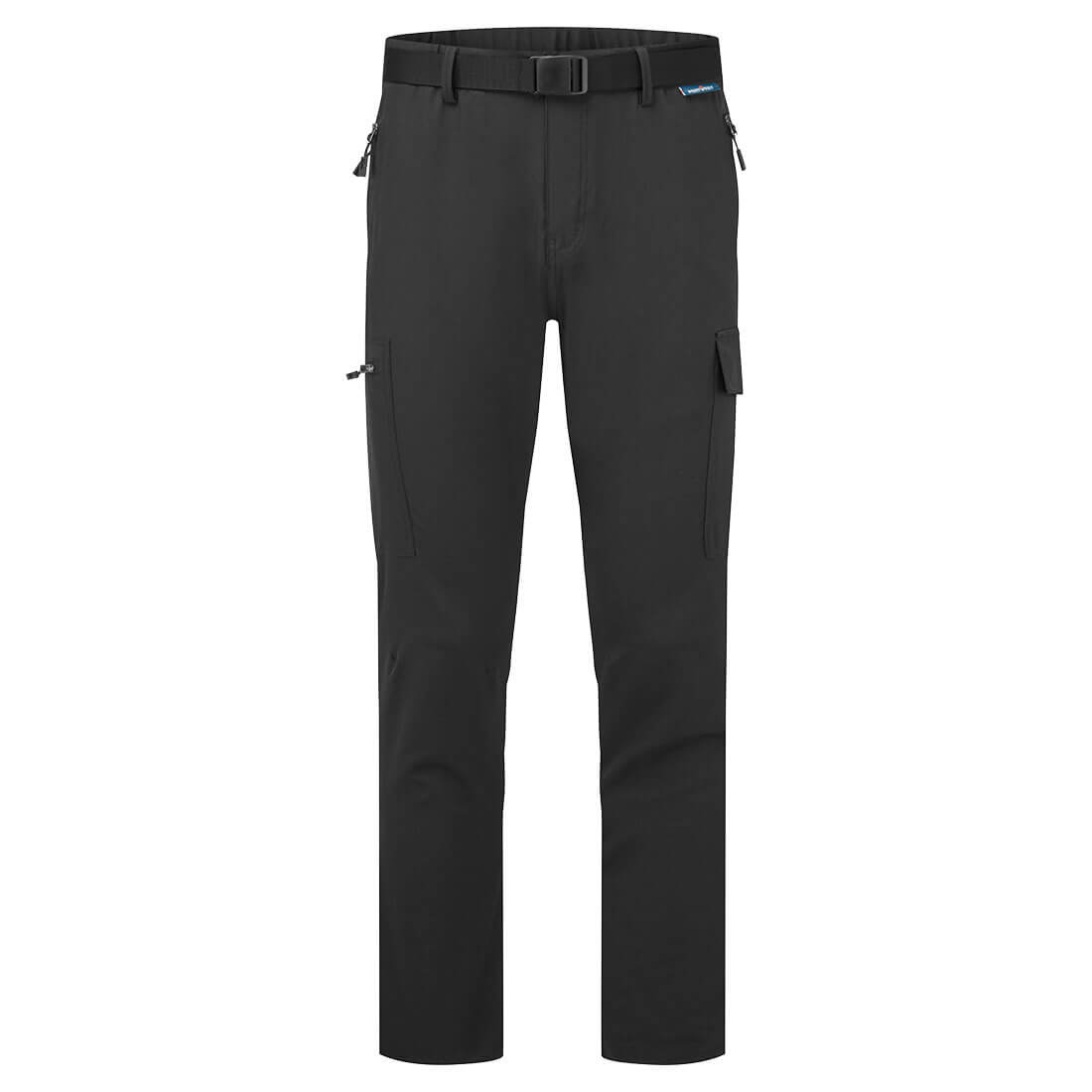Portwest Stretch Lightweight Combat Trousers in Black, main product image