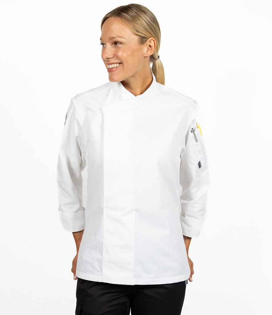Le Chef Long Sleeve Academy Tunic in White