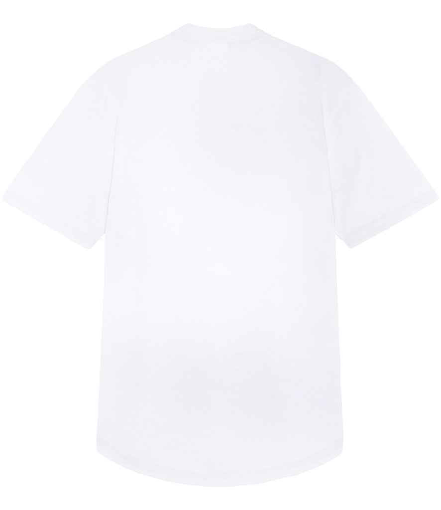 Le Chef Knitted Piqué Chef's Shirt in White, back view