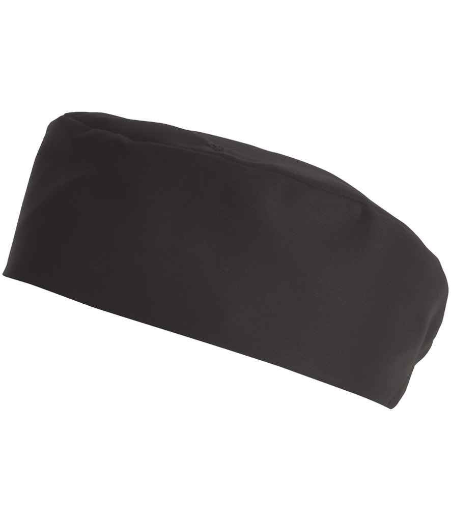 Le Chef Skull Cap in Black, front view