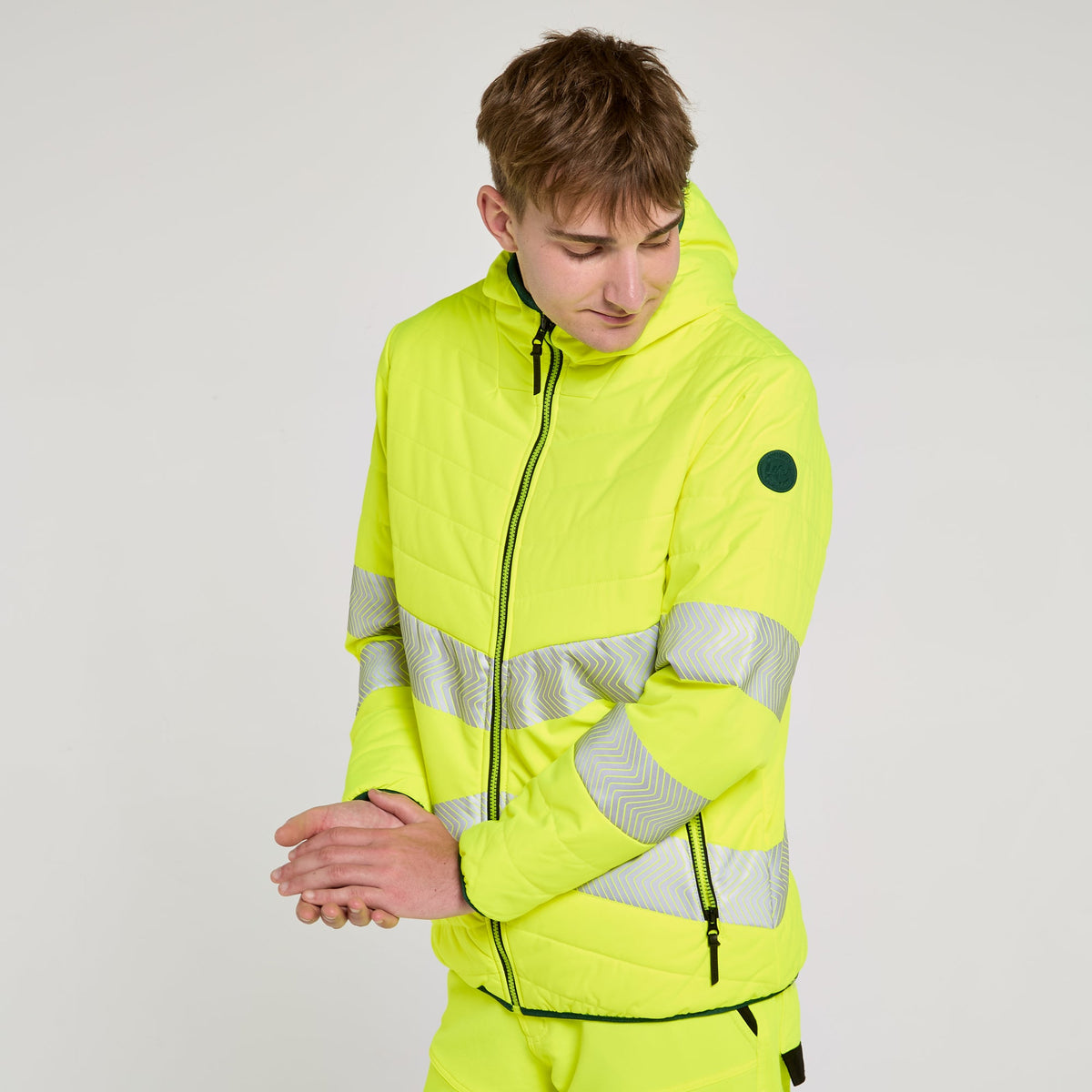Pulsar Reversible Puffer Jacket Yellow, image 2