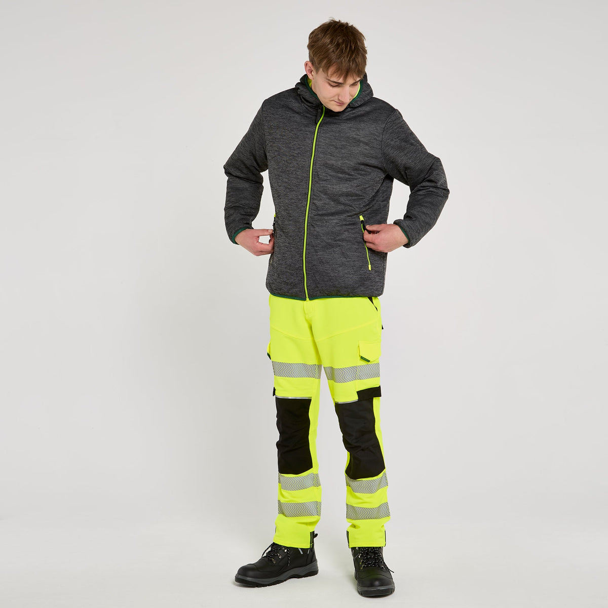 Pulsar Reversible Puffer Jacket Yellow, image 4
