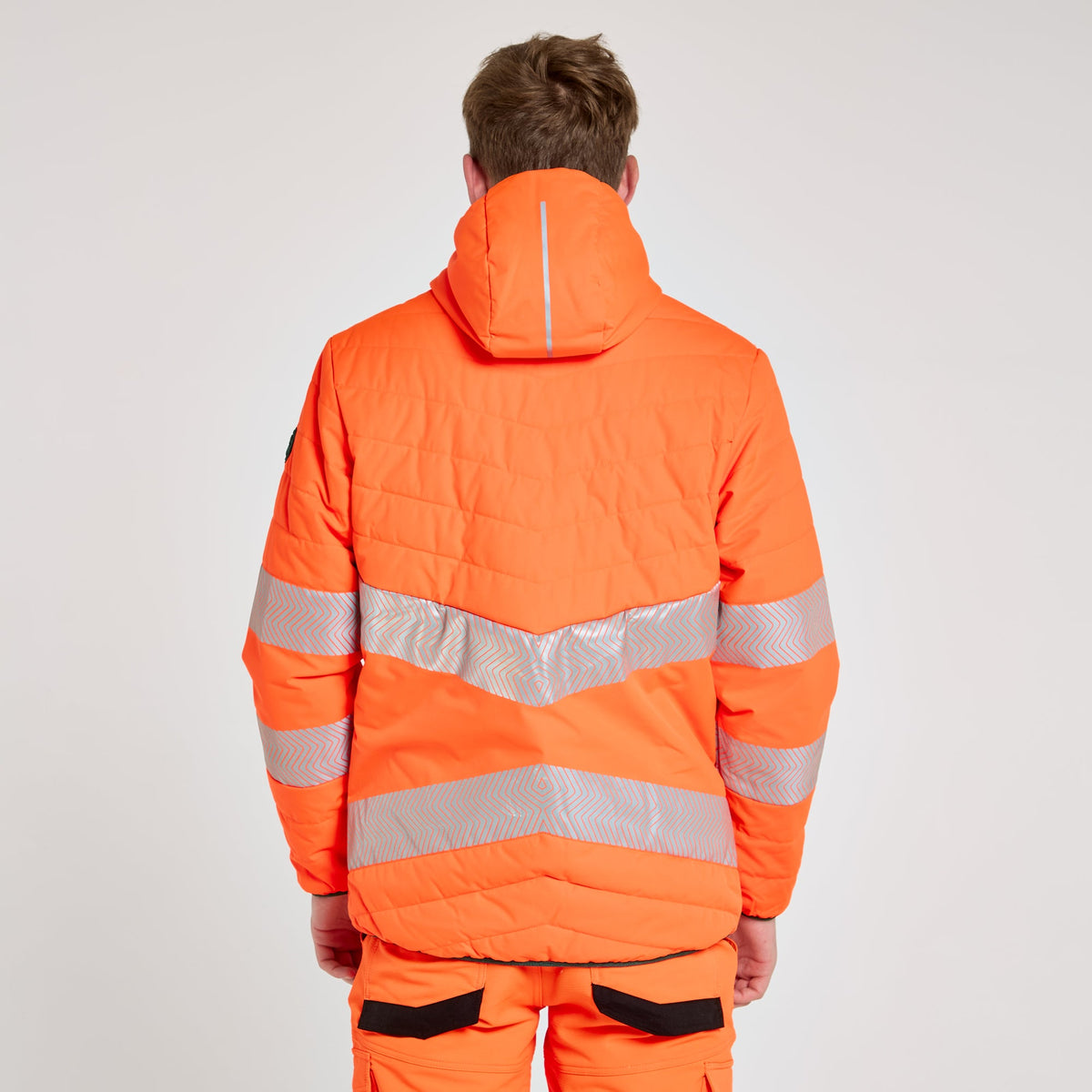 Pulsar Reversible Puffer Jacket Orange, image 3