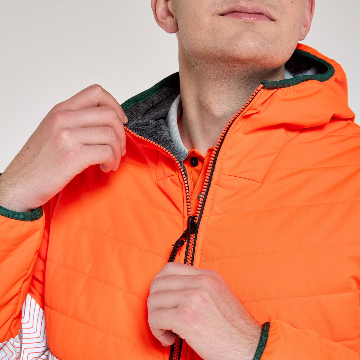 Pulsar Reversible Puffer Jacket Orange, image 4