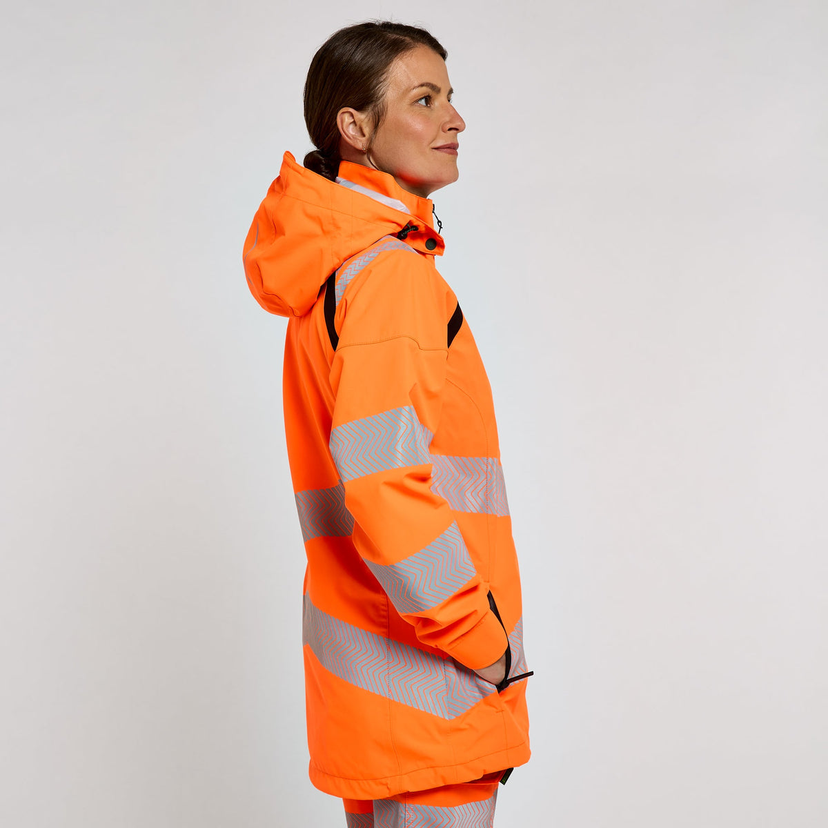 Pulsar Women's Shell Jacket Orange, image 2