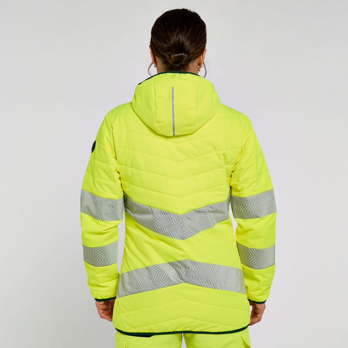 Pulsar Women's Reversible Puffer Jacket Yellow, image 2