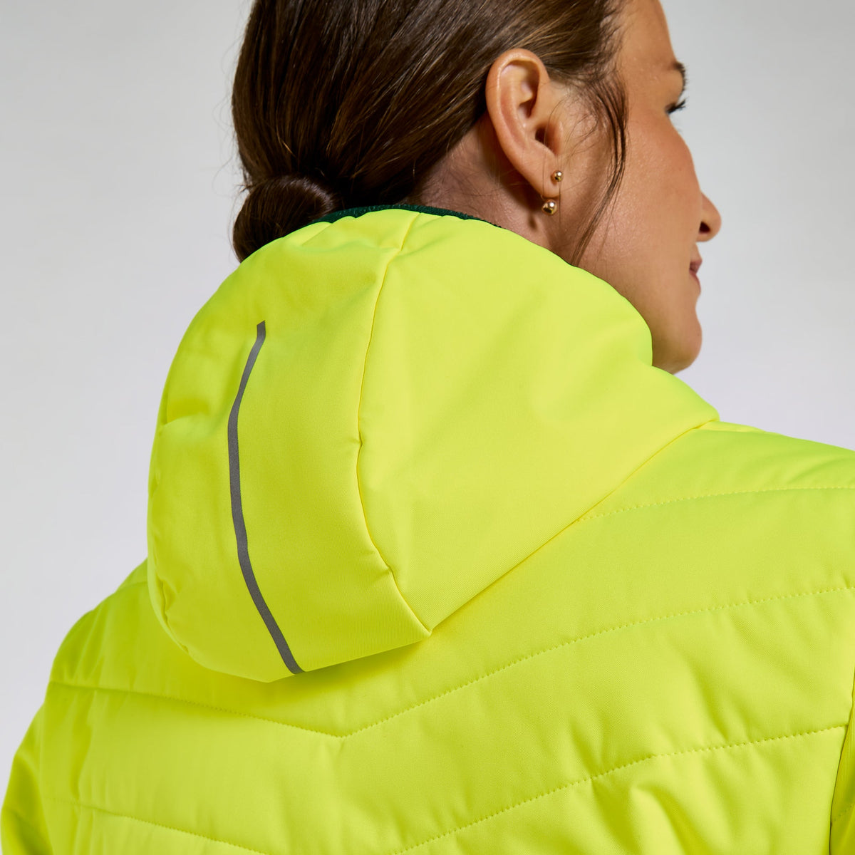 Pulsar Women's Reversible Puffer Jacket Yellow, image 3