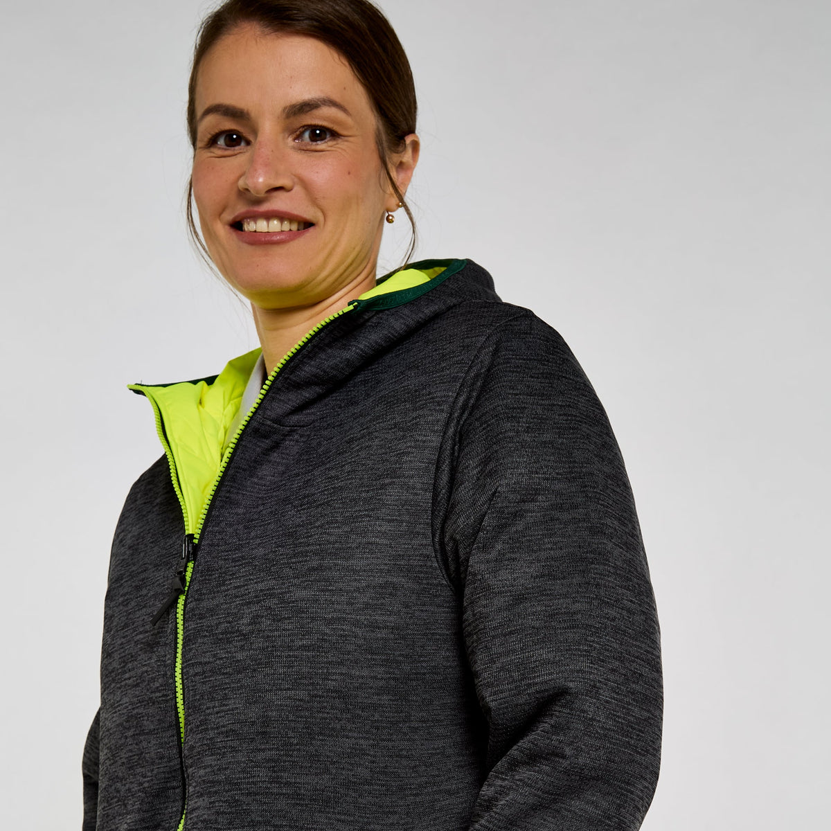 Pulsar Women's Reversible Puffer Jacket Yellow, image 5