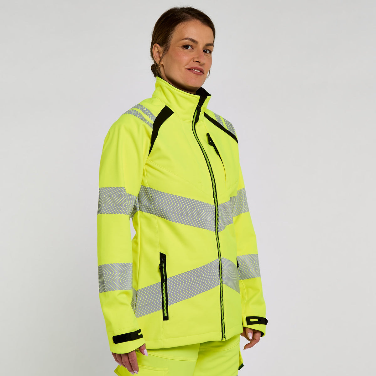 Pulsar Women's Softshell Jacket Yellow, image 2