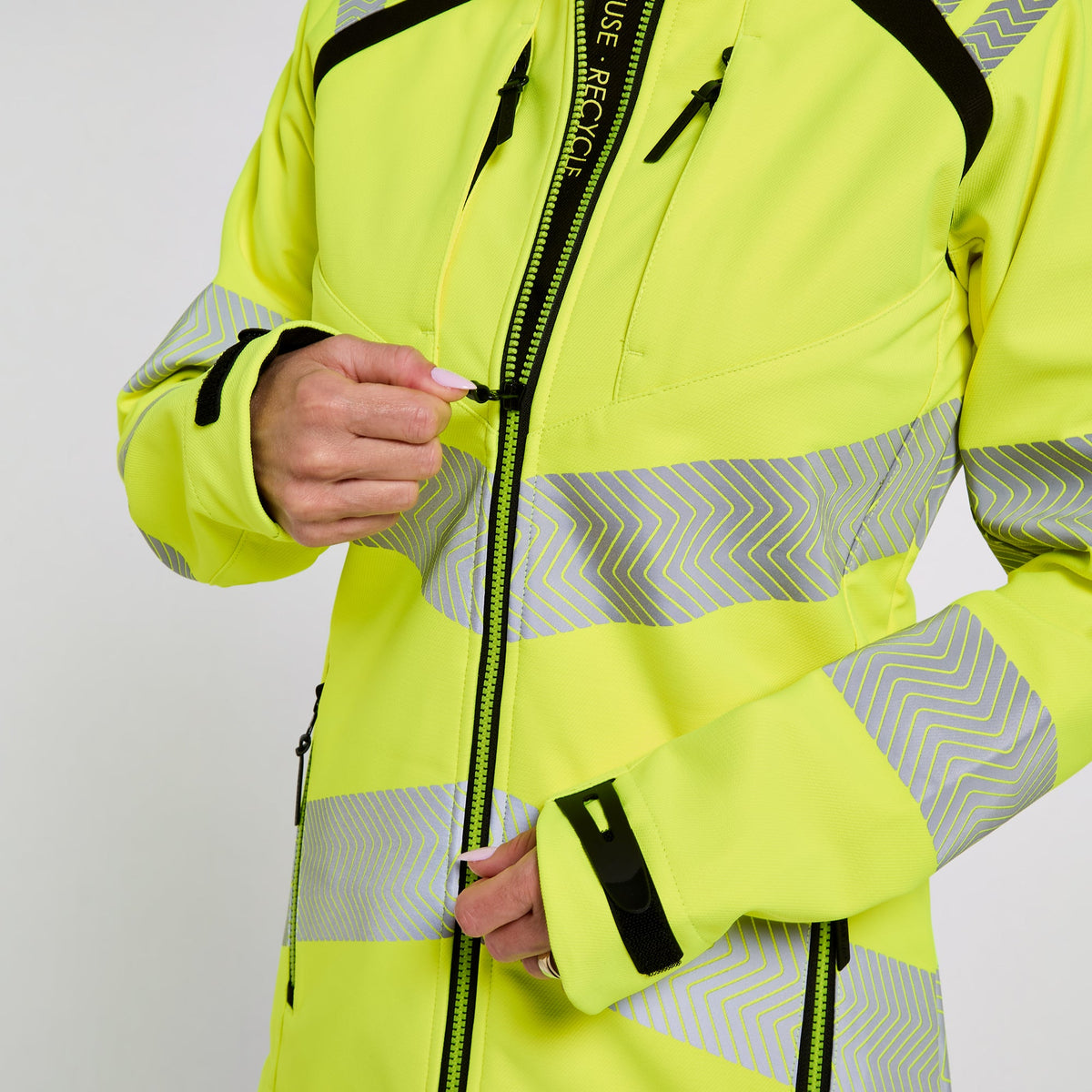 Pulsar Women's Softshell Jacket Yellow, image 4