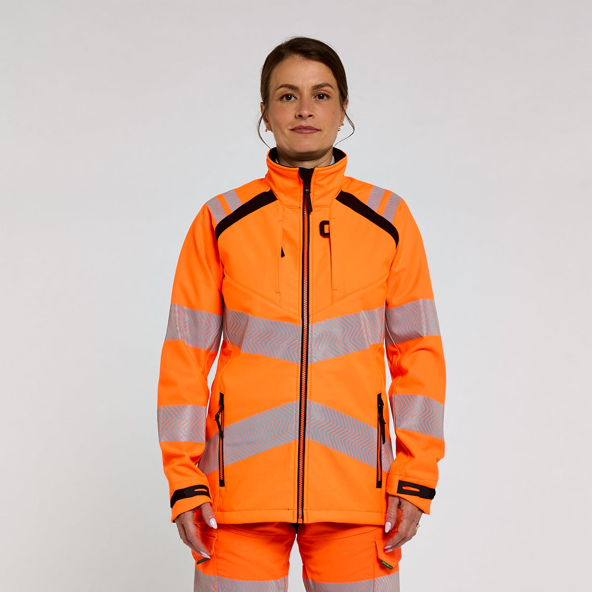 Pulsar Women's Softshell Jacket Orange, main product image