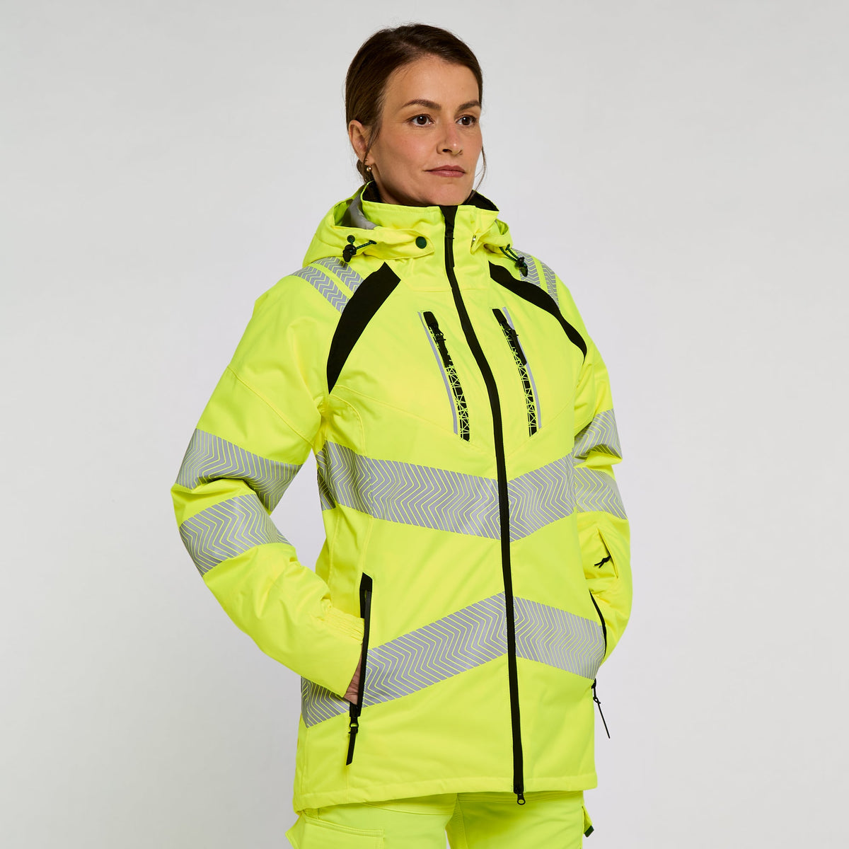 Pulsar Women's Insulated Parka Yellow, image 2