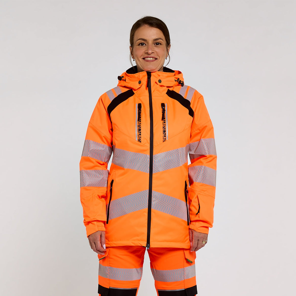 Pulsar Women's Insulated Parka Orange, main product image