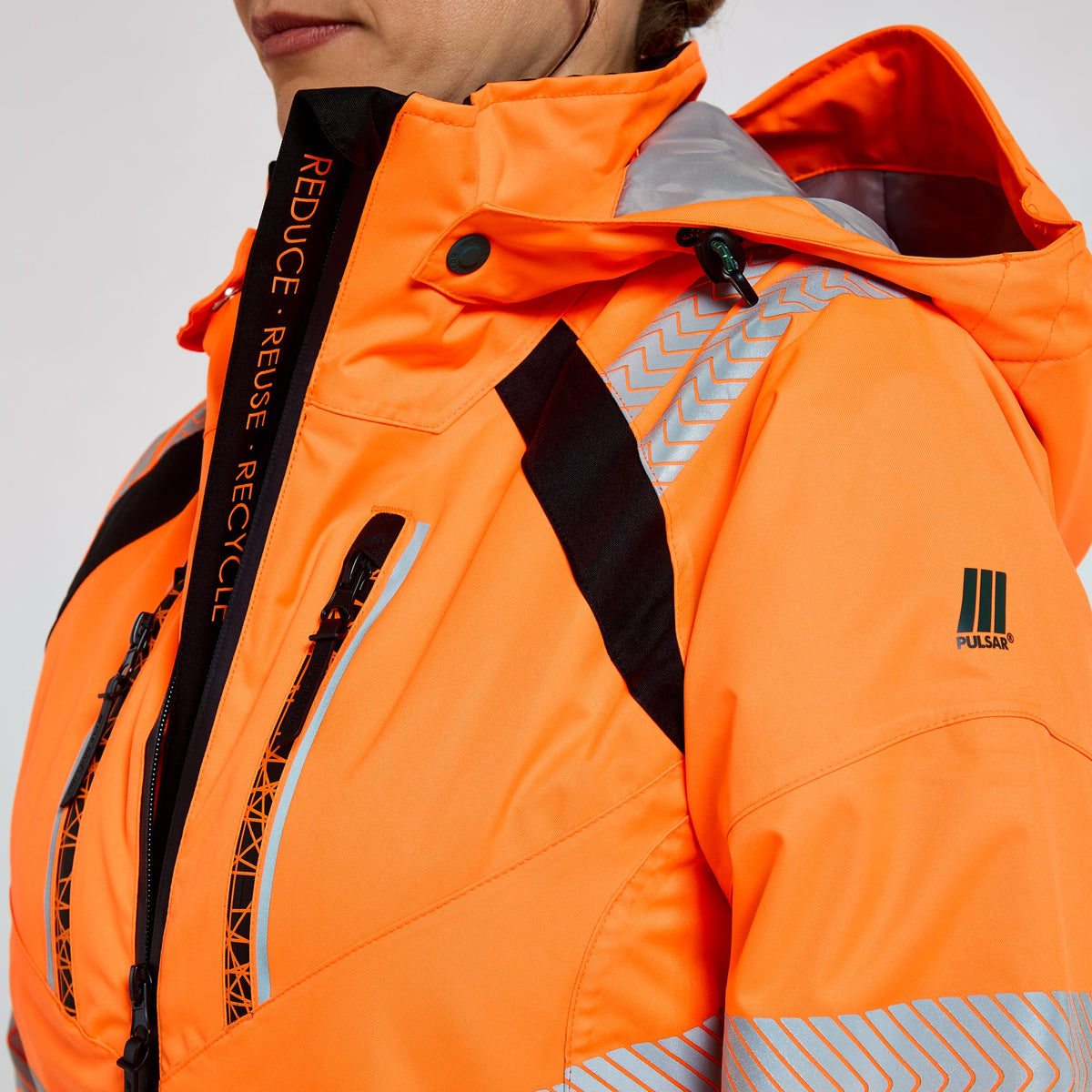 Pulsar Women's Insulated Parka Orange, image 4