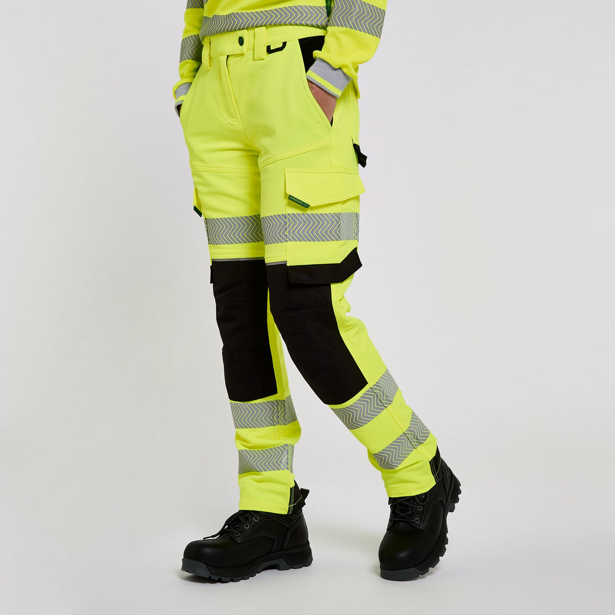 Pulsar Women's Stretch Combat Trousers Yellow, image 2