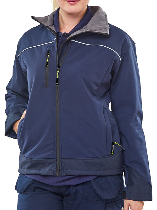 Click Beeswift Ladies Soft Shell Jacket, image 2