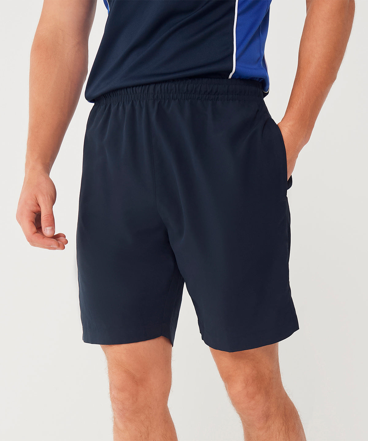 Finden & Hales Microfibre shorts, lifestyle photo