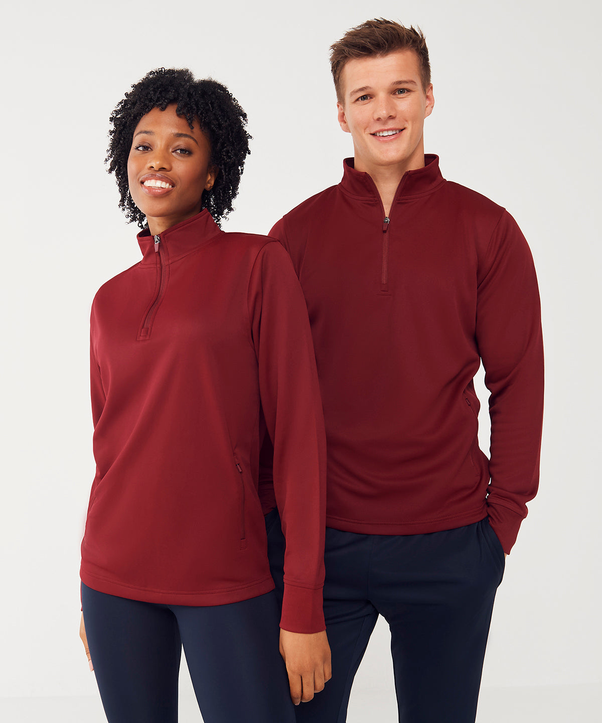 Finden & Hales ¼-Tracksuit top, lifestyle photo
