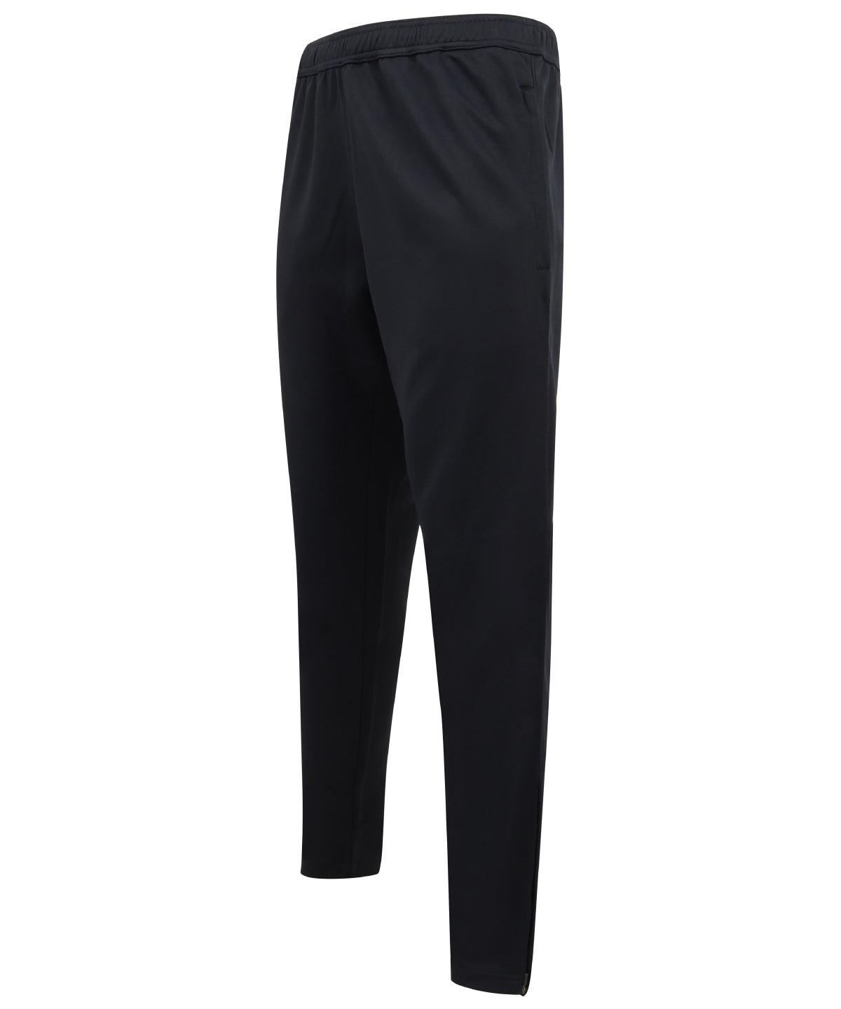 Finden & Hales Knitted tracksuit pants in Navy, front view