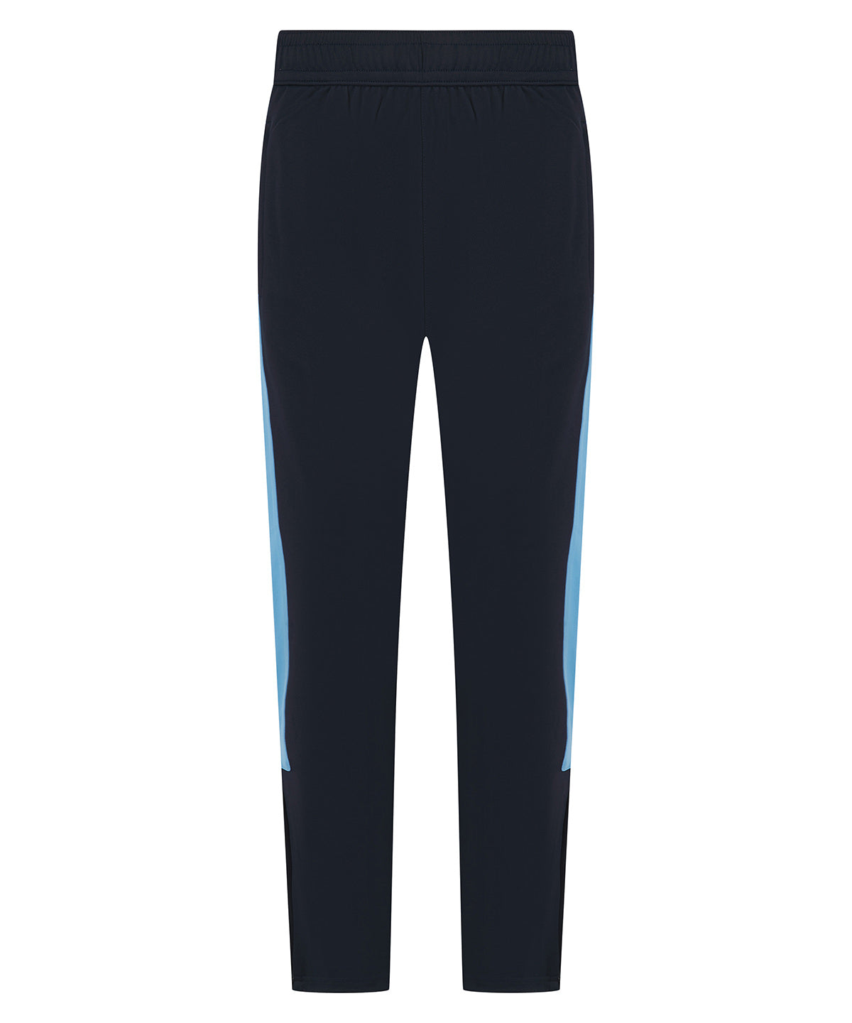 Finden & Hales Knitted tracksuit pants in Navy_Sky, front view