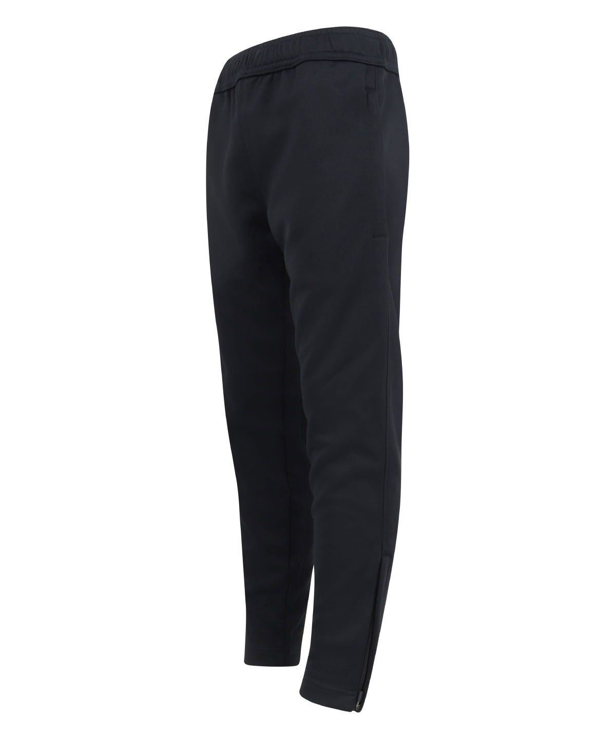 Finden & Hales Kids knitted tracksuit pants in Navy, front view