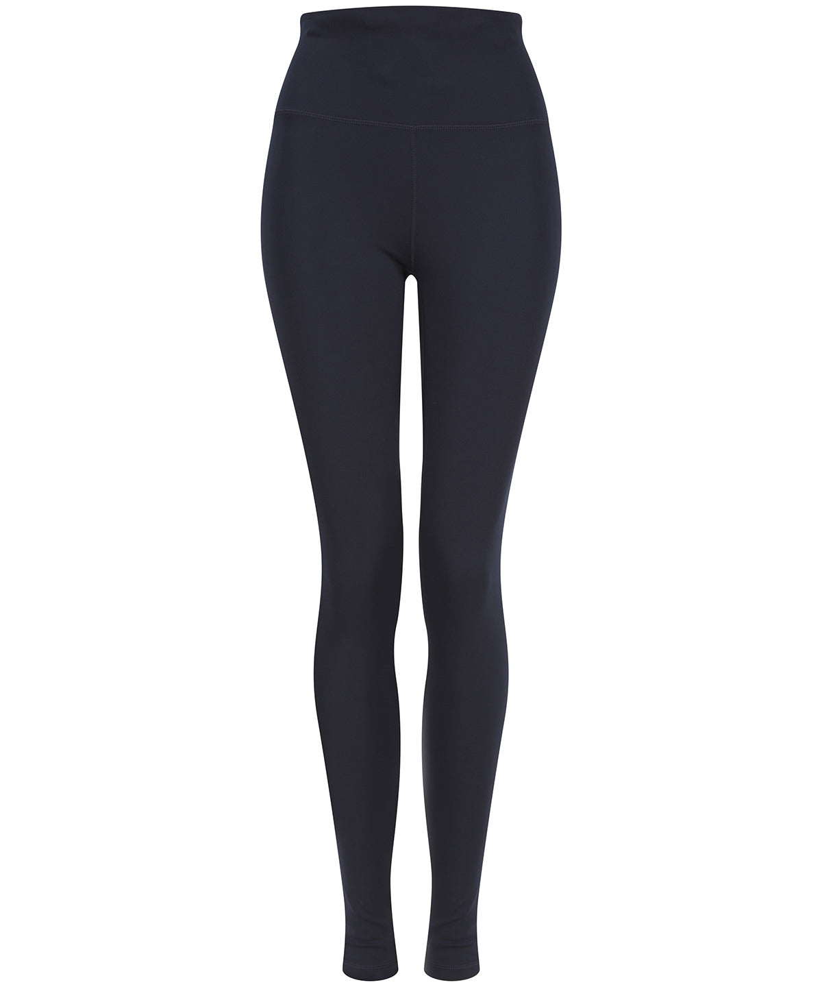 Finden & Hales Women’s team leggings in Navy, front view