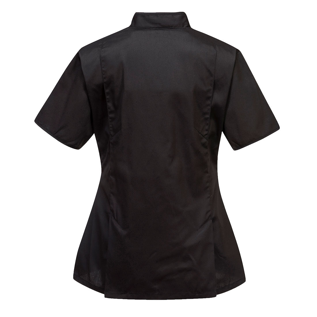 Portwest LW12 Women's Premier Tunic in Black, back view