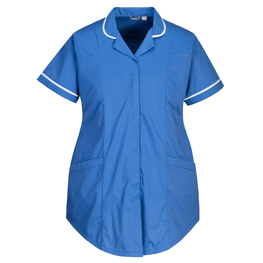 Portwest Stretch Maternity Tunic in Hamilton Blue, main product image