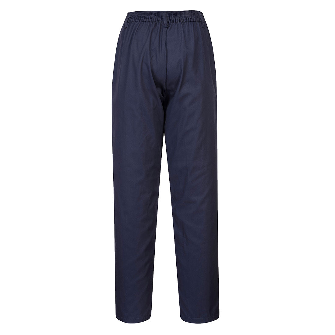 Portwest LW97 Women's Elasticated Trousers in Navy, back view